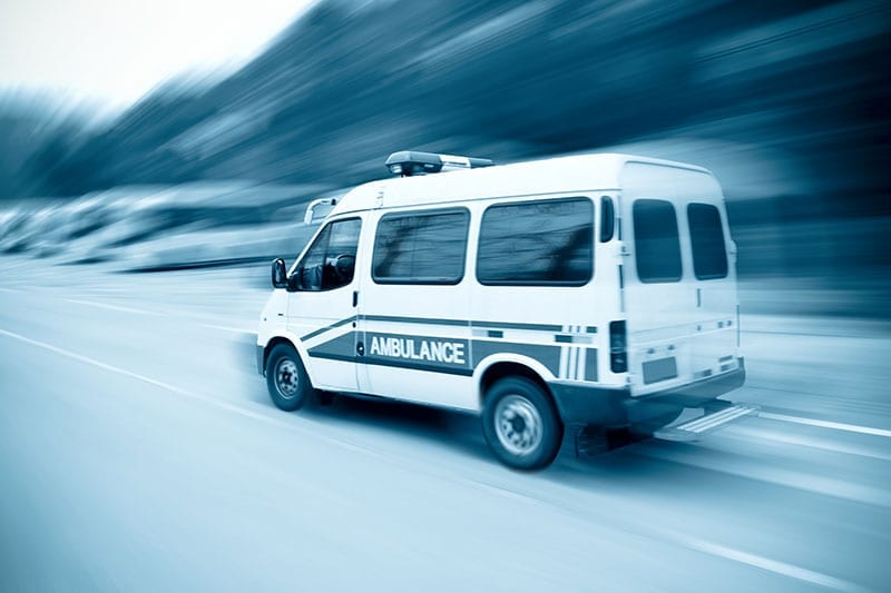 Responsibility In Ambulance Crash